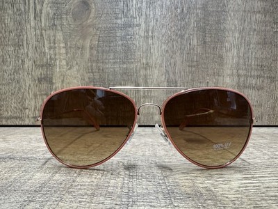 Ann Taylor Loft Vintage 90s retro women aviator coral frame  display picture 1
