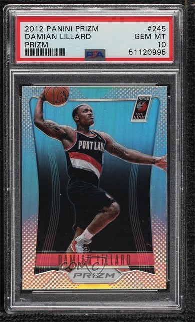 Damian Lillard 2012 Panini Prizm Silver