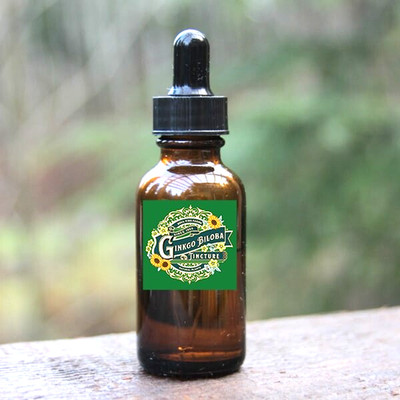 Ginkgo Biloba Extract Ginkgo Tincture Herbalist Grade Pure USA