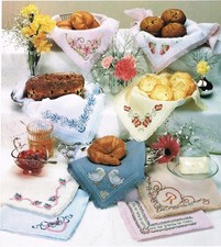 9 BREAD CLOTHS  CROSS STITCH  PATTERN ONLY   ...