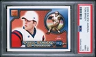2000 Pacific Aurora #84 Tom Brady Rookie Card RC Patriots Wolverines PSA 9 Mint