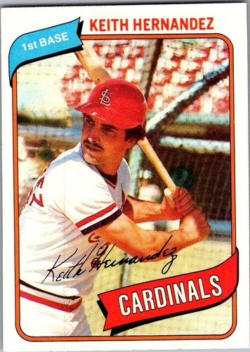 Keith Hernandez #321 1980 Topps card