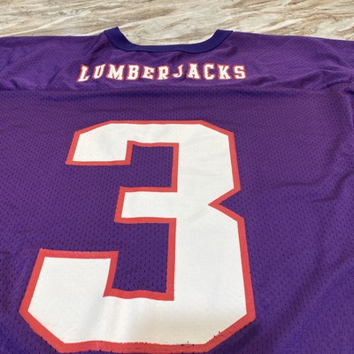 Vtg Russell Mens Purple Stephen F. Austin SFA Lumberjacks Football