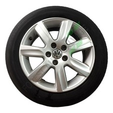 2010 VOLKSWAGEN POLO ALLOY WHEEL WITH TYRE 185 50 15 6R0601025L