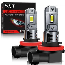 30000LM H8 H11 LED Headlight 9005 HB3 9006 HB4 H16 Fog Light Canbus White 6500K