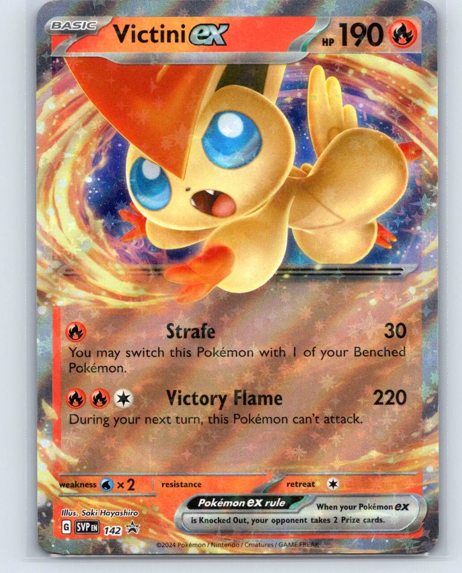 Victini ex - 142 Promo SV: Scarlet & Violet Promo Cards 2023 NM