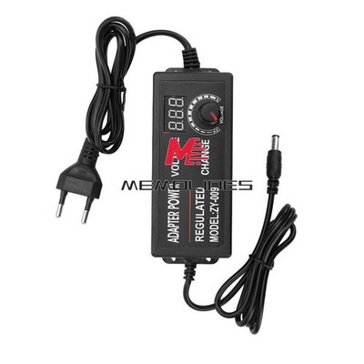 AC100-240V to DC3-24V 3A 5A Adjustable Voltage Power Adapter Switch Power Supply