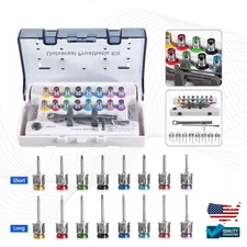 Complete Dental Implant Kit with Universal Wrench and Drivers for Oral Surgeons