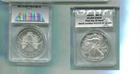 2010 AMERICAN SILVER EAGLE 1 OUNCE .999 FINE COIN ANACS MS70 FDI 7588T