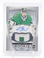 LANDON BOW 2018-19 UD THE CUP RPA ROOKIE PATCH AUTOGRAPH /249 #124 Q6438