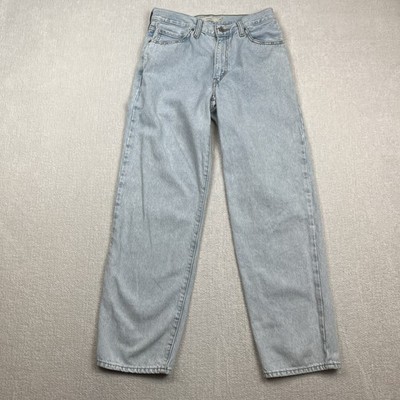 Levi's '94 Baggy Jeans Women 28x31 (Fit 30x30) Wide Leg Cotton Granite Slate
