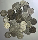 90% Silver Roosevelt Dimes $5 Face Value Roll of 50 Full Dates