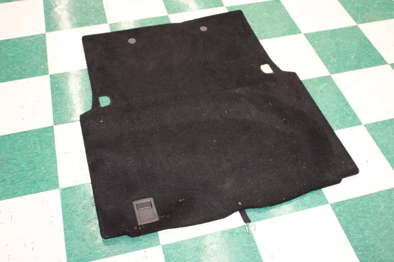 14-20 GHIBLI Black Nero Carpeted Rear Cargo Trunk Floor Panel Liner OEM Factory