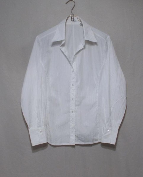 Women Van Laack Shirt White Cotton 46 / 3XL / 54