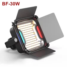 BAFANG BF-30W Bi-Color 2500K-9000K Mini Pocket Led Video COB Light Barndoor 