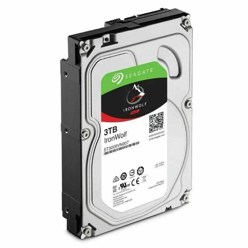 ST3000VN007 Seagate IronWolf 3TB NAS 3.5" SATA 5900RPM Hard Disk Drive - Image 3 of 4