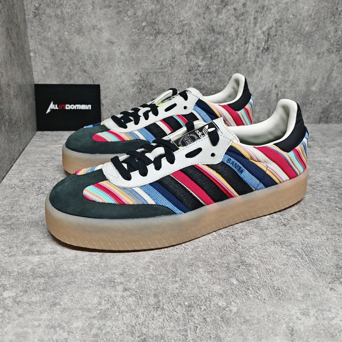 Size 6.5 - adidas KSENIASCHNAIDER x Sambae Black Multi-Color
