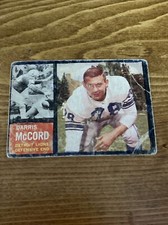 1962 TOPPS FOOTBALL   #57  DARRIS  MCCORD