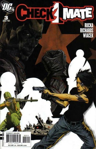 Juego de cómics Checkmate #1-5 2006 - DC Comics - espionaje gobierno crimen de espionaje - Imagen 3 de 5