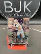 2022 Panini Mosaic National Pride Silver Prizm Justin Herbert #254