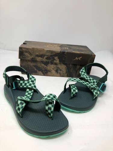 Chaco Damen Z2 klassische Sandalen Größe 6 Brokat Kiefer J106572 NEU! - Bild 2 von 4