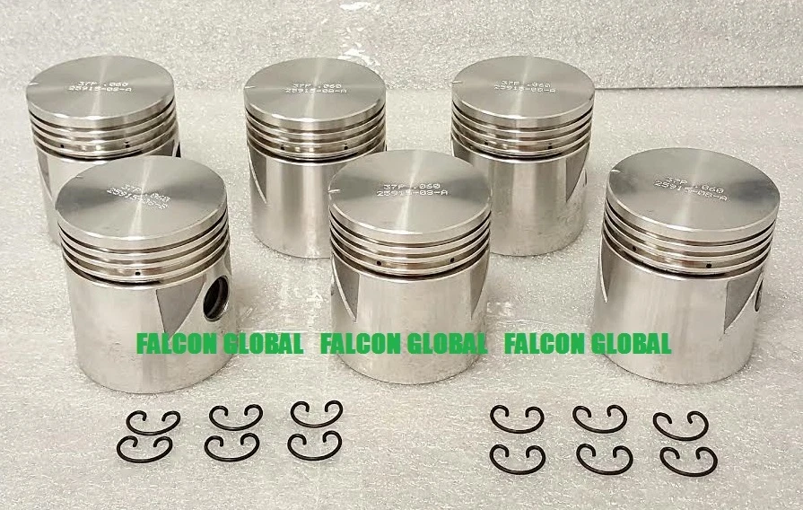 Juego de pistones SELLADOS POWER/6 para Dodge Plymouth 218 230 Flathead 1933-1960 030 Foto 3 de 4