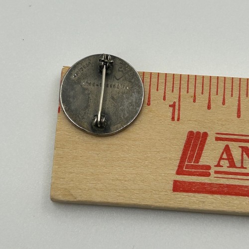 MANHATTAN PROJECT ATOMIC "A" BOMB Workers Lapel Pin Award Sterling WW2 1945 Y12 - Picture 15 of 15
