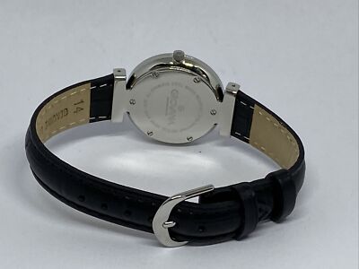 Grovana 32761532 Women Black Leather Analog Silver Dial Quartz Wrist Watch BW81 Grovana 32761532 Women Black Leather Analog Silver Dial  main image 4