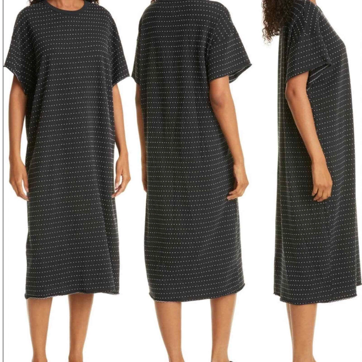 The Great NWT Swiss Dot Boxy Shirt Dress Size 1 Small 4 6 US