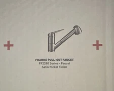 Franke Faucet New Satin Nickel Finish Model # FF2280