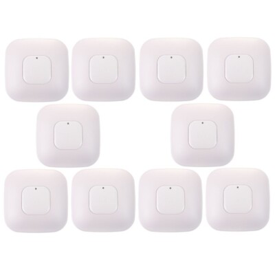 10 PACK, NEW- Cisco Aironet 3500 AIR-CAP3502I-A-K9 Wireless Dual Band Acc. Point