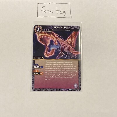 Battle Spirits Saga Scythe Jaw Common NM Dawn of History Same Day Shipping!