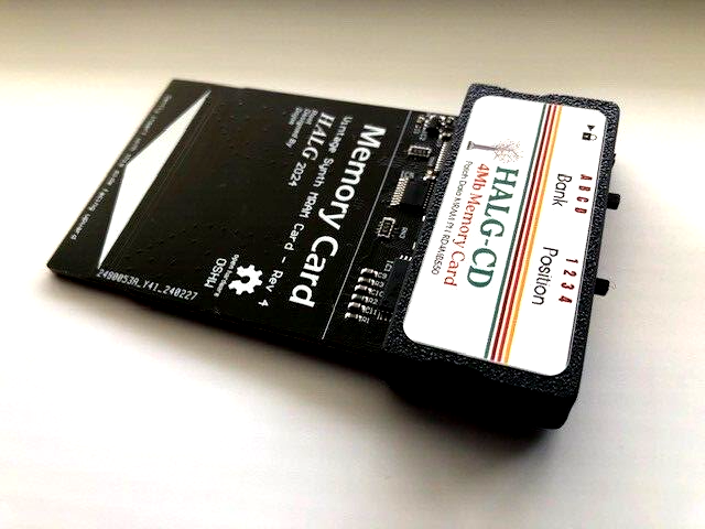 Roland D550 Memory Card with Original Patches 00-05 + 11 x 256MRAM