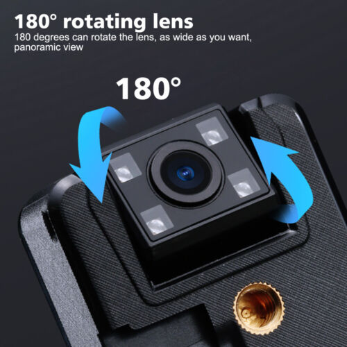 Mini Body Kamera HD 1080P Clip Audio Video Recorde 180° drehbar Infrarot Nacht - Bild 6 von 24