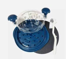 Blue Large Chicken Shredder Tool Twist Meat Shredding Grinder Handles Non-Slip