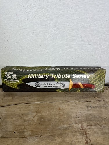 Frost Cutlery Military Tribute Series Steel Knives Armed Forces Lot Of 3 - Picture 17 of 20