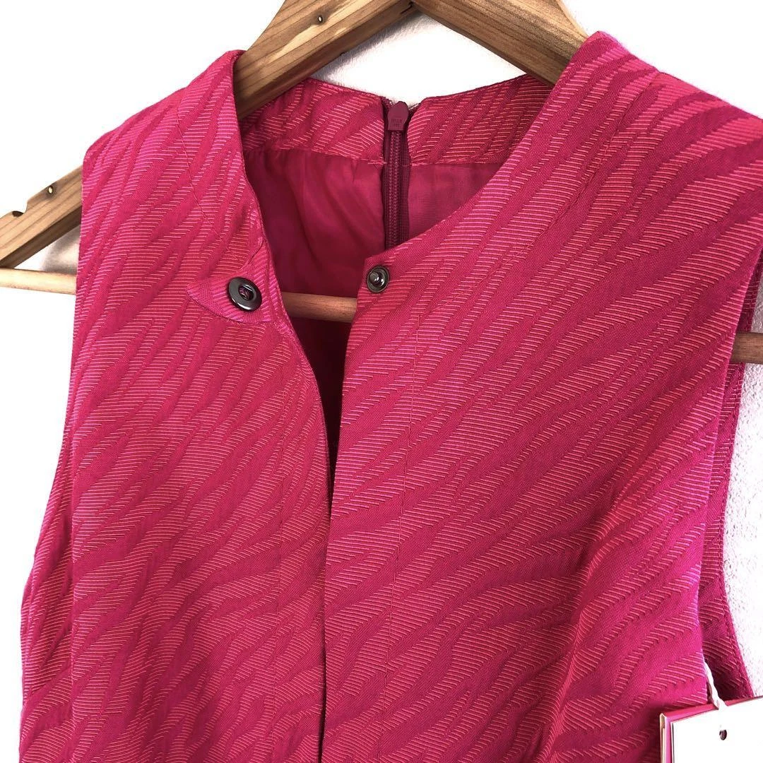 Versus Versace abito smanicato vintage rosa taglia 40 raro