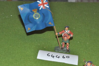 54mm 7YW / scots - frontline figures (no box) flagman - inf (64460)