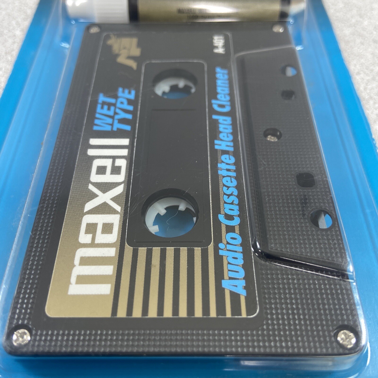 Maxell Cassette Tape Head Cleaner Wet Type A401 NEW OLD STOCK SEALED eBay