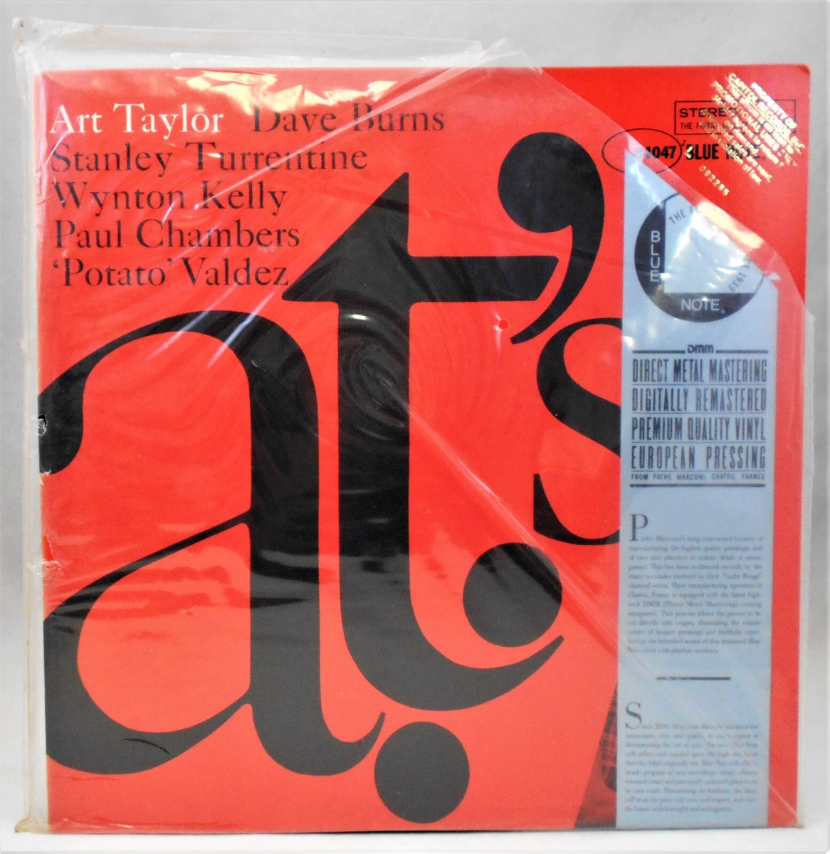 その他 LP Art Taylor A.t.s Delight BN4047 BLUE NOTE /00260 Art Taylor – A.T.'s Delight – Vinyl (47 West 63rd NYC, LP