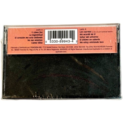 JOSE MANUEL ZAMACONA Y LOS YONICS Me Acorde De Ti Cassette Nuevo Sellado Rara - Picture 2 of 4