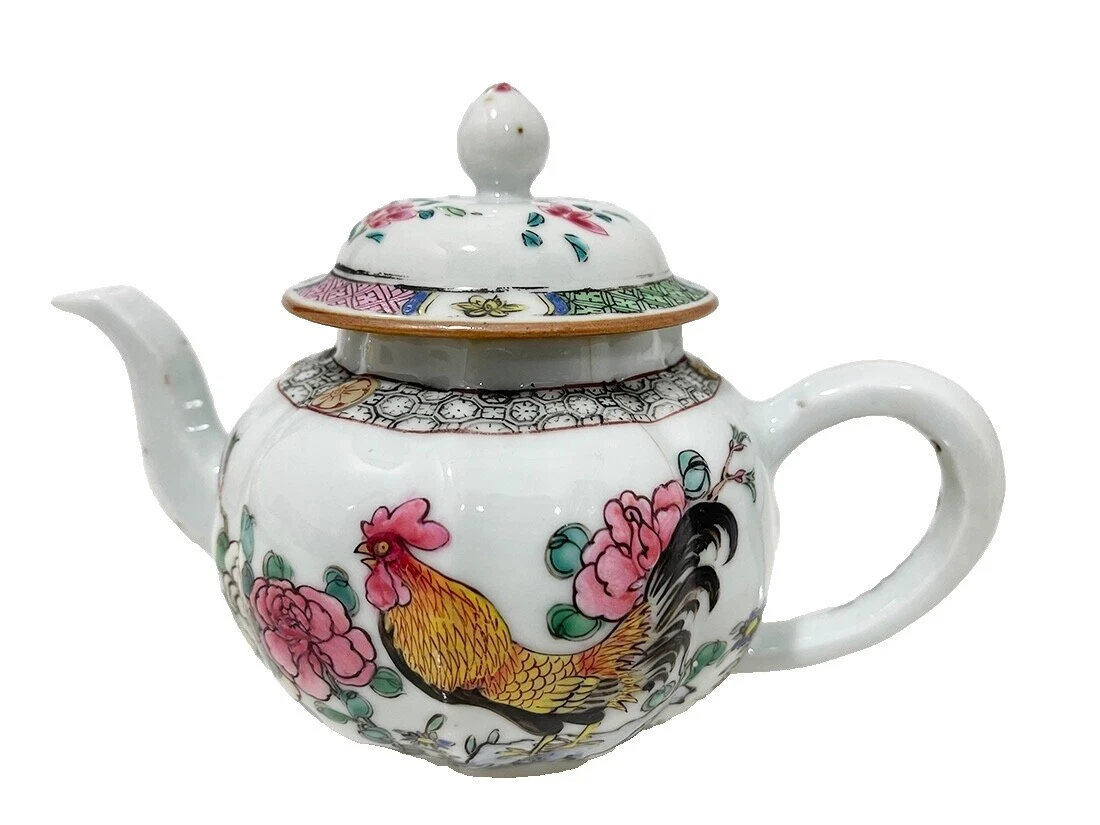 White Antique Chinese Teapots