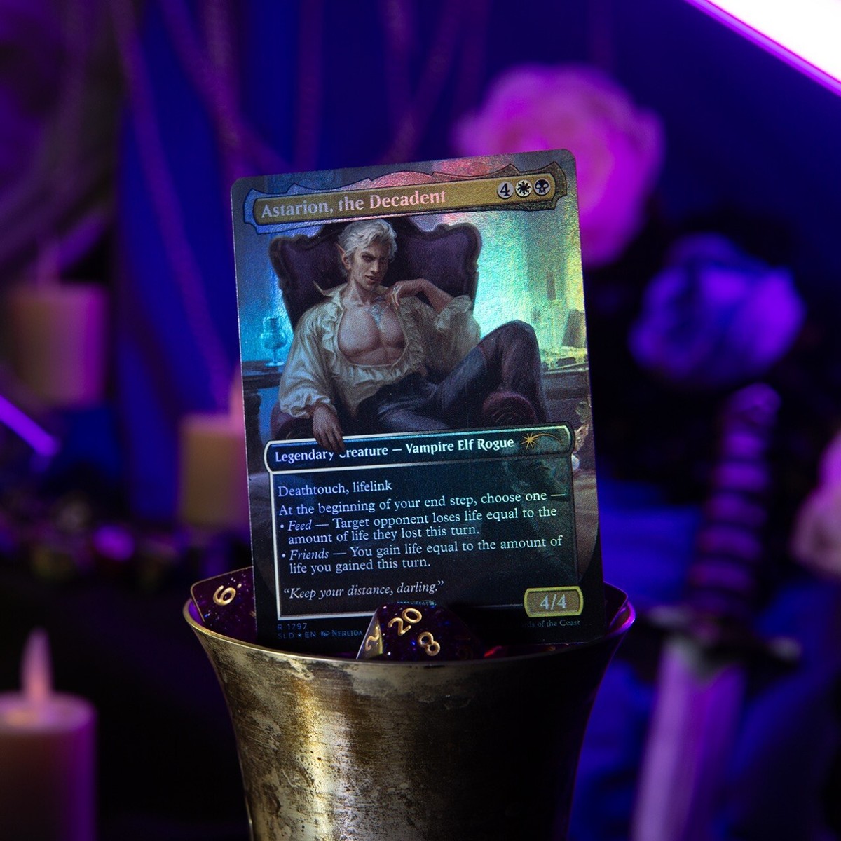 マジック：ザ・ギャザリング Secret Lair D&D: ASTARION'S THIRST Foil Secret Lair x Dungeons & Dragons®: Astarion's Thirst Foil