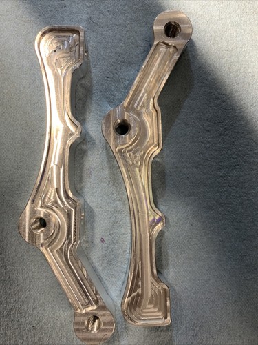 Harley Davidson Radial Front Brake Caliper Mount Front Brake caliper brackets - Picture 2 of 6