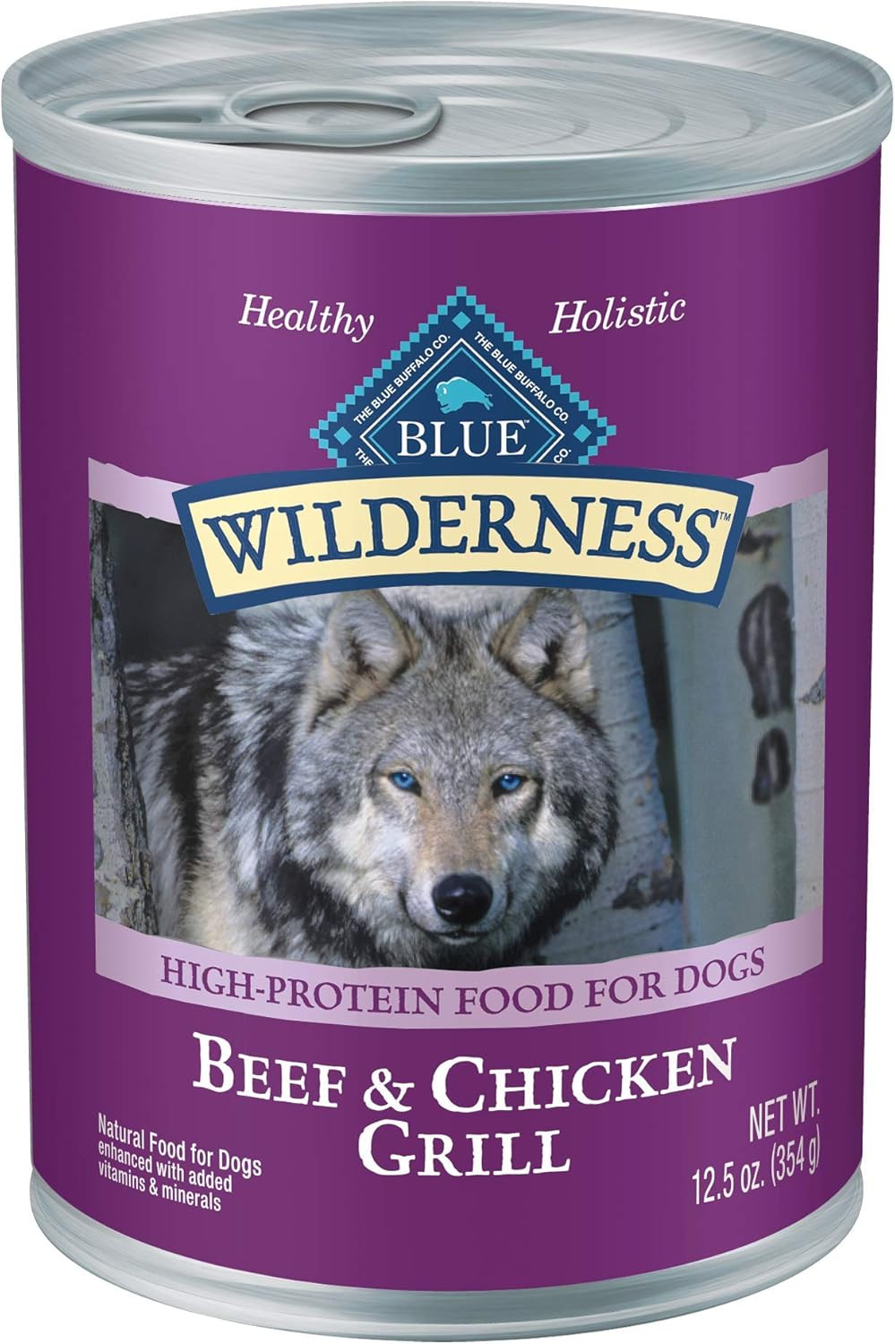 Wilderness Adult Wet Dog Food, High-Protein & Grain-Free, Made with Natural Ingr