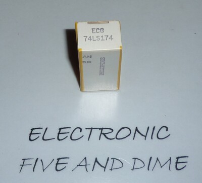 ECG74LS174	IC-TTL HEX D FL FLOP 1