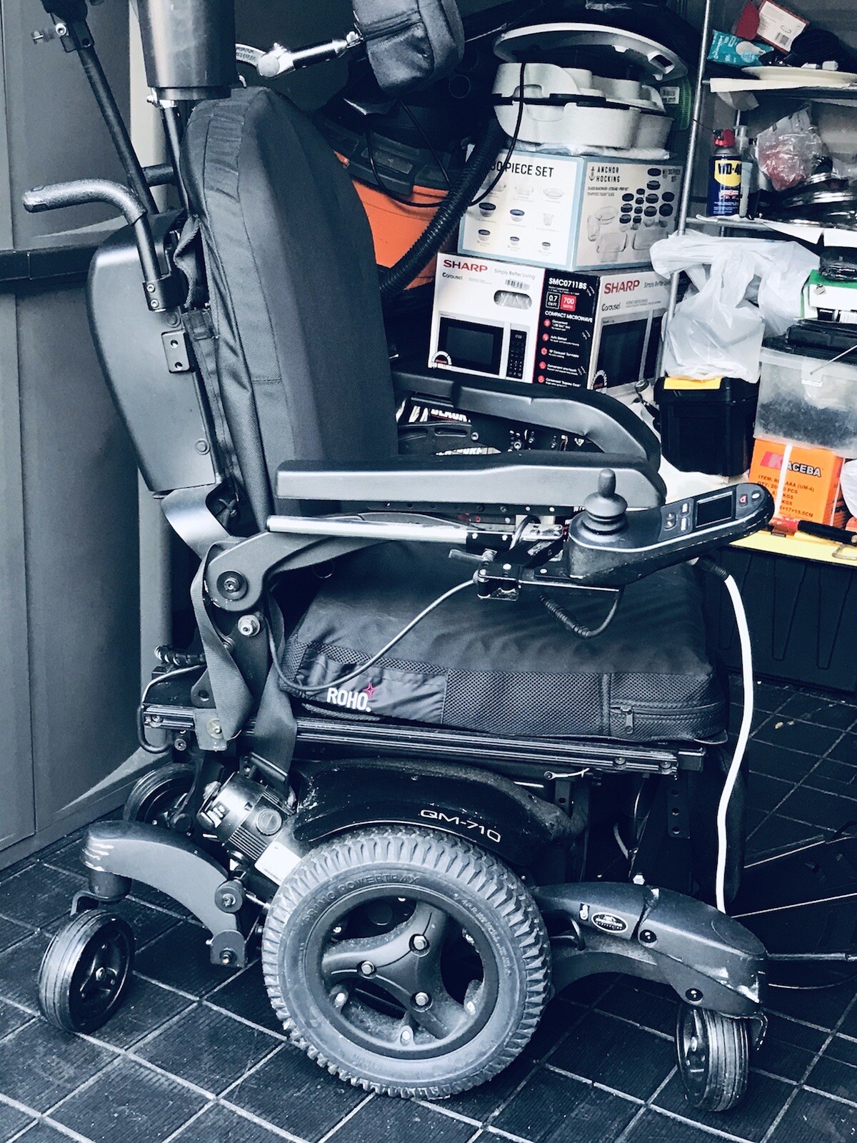 Quickie QM710 Power Wheelchair Black for sale online eBay