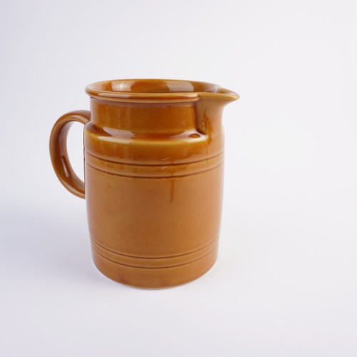 Melitta Ceracron Keramik braun Wasserkru Krug Höhe ca14,8 cm Vintage Mid Century - Bild 7 von 17