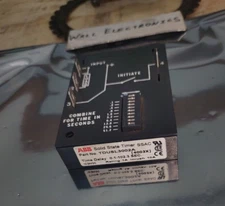 ABB Solid State Timer SSAC TDUSL3002A =Used= 0.1-102.3 Seconds