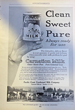 1915 Advertisement Carnation Milk Always Ready For Use